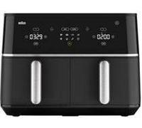 Freidora sin Aceite BRAUN TWINCOOK 5 TD5030IBK Cajón doble (10 L - Negro)
