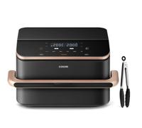 Freidora sin aceite COSORI - Dual Blaze Twinfry Chef Edition - Capacidad 10L - 6 programas - 2800W - Negro