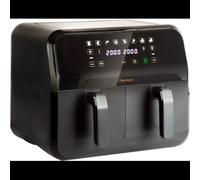 Freidora Sin Aceite Onemoon D8 Doble Cesta 4L + 4L Negra