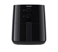Philips Essential Airfryer - Sartén de 4,1 L, Freidora Sin Aceite, Tecnología Rapid Air, Aplicación De Recetas HomeID, Control De Tiempo Y Temperatura, Negra (HD9200/90)