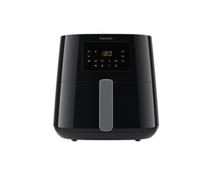 Freidora sin aceite - PHILIPS - HD9270/70 - Airfryer Serie 3000 6.2L - 13 modos de cocción - interfaz digital - 1500W - Negro