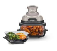 Freidora Sin Aceite Portátil NINJA CRISPI 1700W, Recipientes 1,4L Y 3,8L - BEIGE