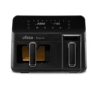 Ufesa Freidora de aire Storm Doble cubeta 5,5 L + 3,5 L 2700 W