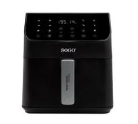 Freidora sogo fre-ss-10890 sin aceite 6 litros 1700w inox
