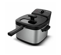 Taurus - Fry Solution Sencillo 1,5 L Independiente 2000 W Freidora Negro, Acero inoxidable