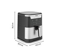 Freidora - Tefal - EY801D - Negro - Temperatura variable - Compacta