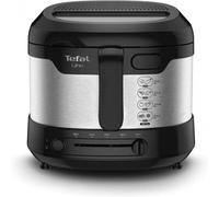 Tefal Uno FF215D Sencillo Independiente 1600 W Freidora Negro, Acero inoxidable