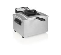 Freidora tradicional Princess 184090 5L 3270W acero inoxidable con zona fría