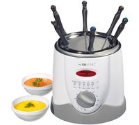 Freidora y fondue - CLATRONIC - FFR 2916 - 6 personas - 1L - Blanco