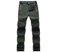Freiesoldaten de Los Hombres Exterior Pantalones Ligeros Secado Rápido Senderismo Caza Pantalones de Pesca con Cinturón