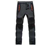 Freiesoldaten Hombres Al Aire Libre Pantalones de Senderismo Ligero Resistente al Agua Caminando Pantalones de Caza con Cinturón