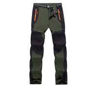 Freiesoldaten Hombres Al Aire Libre Pantalones de Senderismo Ligero Resistente al Agua Caminando Pantalones de Caza con Cinturón