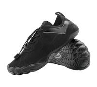 Freiluftkind El Original - Zapatillas Barefoot Antideslizantes Kokoda Negro/Talla 44 EU - La Zapatilla Barefoot Aventura - Zapatillas de Running Barefoot