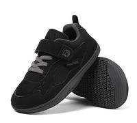 Freiluftkind Everest Kids - Zapatillas Barefoot Antideslizantes Negro/Talla 33 EU - Nuestras Zapatillas Barefoot para niños apoyan el Desarrollo Saludable de los pies de tu Hijo.