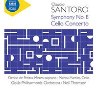 Freitas - Claudio Santoro: Symphony No. 8; Cello Concerto
