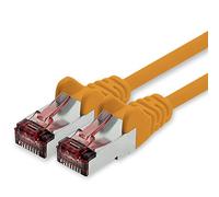 freiwerk Cable de red Cat.6 50m naranja - 1 x Cable Ethernet Lankabel Cat6 Lan Cable de red Sftp Pimf Patch Cable 1000 Mbit s compatible con Cat5 Cat5e Cat6a Cat7 Cat8