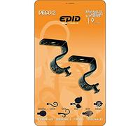 Freixer Y Collell. -Epid- 420143062 - Soporte barra cort 19mm techo met ne deco 2 epid 2 pz