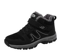 Freizeitschuhe Herren Warm GefüTterte Winterstiefel Dauerhaft Vielseitig BarfußSchuhe - Moda al aire libre casual Schuhe Leichte Fitnessschuhe Mit Weich Dicke Sohle Bequeme Slip On Walking Schuhe