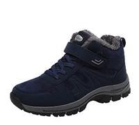 Freizeitschuhe Herren Warm GefüTterte Winterstiefel Dauerhaft Vielseitig BarfußSchuhe - Moda al aire libre casual Schuhe Leichte Fitnessschuhe Mit Weich Dicke Sohle Bequeme Slip On Walking Schuhe