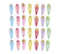 FRELEAN 28pcs Pet Hair Barrettes for Small Dogs | Cute Hair Clips for Teddy/Yorkie/Maltese | Accesorios para el pelo de poliéster no se desvanecen | Mezcla de colores aleatorios