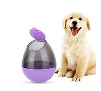FRELEAN Juguete interactivo de comida para perros, pelota giratoria a prueba de fugas para alimentación lenta y entrenamiento de inteligencia, divertido puzzle para cachorros y perros pequeños, no