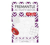 Fremantle Football Club Activity Book FOR KIDS: Puzzles, Activities, Mazes, Sudoku and Word Searches with Easy to Read Print about the Fremantle ... Gifts for Birthday, Vacations and Holidays