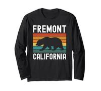 Fremont California Retro Northern Cali Bay Area 510 Silicio Manga Larga