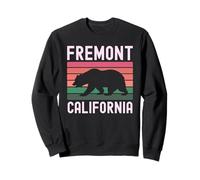 Fremont California Retro Northern Cali Bay Area 510 Silicio Sudadera