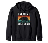 Fremont California Retro Northern Cali Bay Area 510 Silicio Sudadera con Capucha