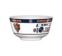 Fremont Die NFL Chicago Bears Party Snack Bowl Tazσn de 11.75"" (2 galones) Blanco/Colores del equipo