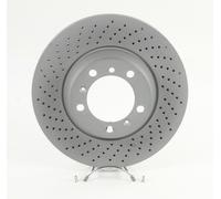 ATE 1x Disco Trasero Ø3300 Perforado/Iluminación Interior para Porsche 911