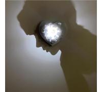 Frenaki Lámpara de noche creativa con luces y sombras 3D, lámpara de noche con sombras 3D - Lámpara de pared LED con siluetas de pájaro, gato, niño y niña (boy)