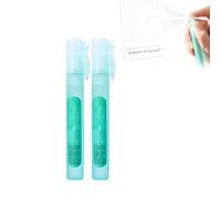 Frenaki Spray corrector de privacidad, spray corrector de papel, líquido líquido portátil para cubrir información personal, bolígrafo corrector de privacidad para paquetes personales - 10 ml (2pc)