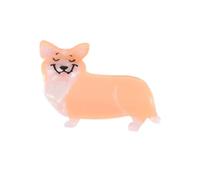 French Acetate Dog Hair Clip Claw Creative Animal Hair Claws Lovely Puppy Hair Barrettes Fashion Sweet Cat Hair Barrettes Hair Accessories Fun Dog Shaped Claw Clips Acrylic Hair Clips (A)
