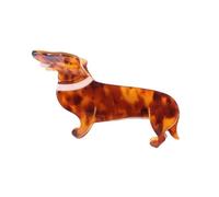 French Acetate Dog Hair Clip Claw Creative Animal Hair Claws Lovely Puppy Hair Barrettes Fashion Sweet Cat Hair Barrettes Hair Accessories Fun Dog Shaped Claw Clips Acrylic Hair Clips (A)