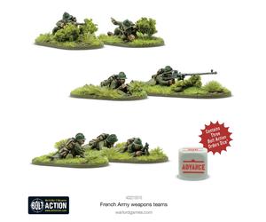 French Army weapons teams