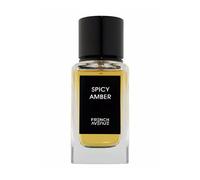 French Avenue Spicy Amber Eau De Parfum 100 ml Para Hombre y Mujer Árabe Agua Aromática Cachemira Madera Cedro