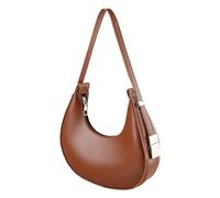 French Bags For Women, Summer Pure Color Casual Texture Fashion Shoulder & Armpit(Brown)