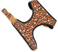 FRENCH BANDIT - Arnés para perro S Jungle Chic - Correa de nailon estampada y hebillas de latón - Ajustable y duradero - Diseño elegante - Comodidad y práctica diaria
