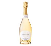 French Bloom, Le Blanc, Vino Sin Alcohol 0.0% ABV Espumoso Blanco - Orgánico, Elaborado con Chardonnay Orgánico Fino - Bajo en Calorías, Sin Sulfitos o Conservantes, Apto para el Embarazo, 750ml