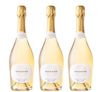 French Bloom, Le Blanc, Vino Sin Alcohol 0.0% ABV Espumoso Blanco, Orgánico, Elaborado con Chardonnay Orgánico Fino, Bajo en Calorías, Sin Sulfitos o Conservantes, Apto para Embarazo, 750ml, 3-pack