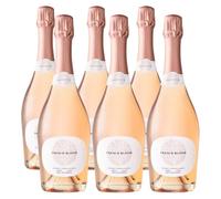 French Bloom Le Rosé Vino Espumoso Sin Alcohol 0.0% ABV Premium 750ml, 6-pk