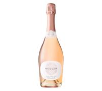 French Bloom, Le Rosé, Vino Sin Alcohol 0.0% ABV Vino Rosado Orgánico, Elaborado con Chardonnay y Pino Noir Orgánico, Bajo en Calorías, Sin Sulfitos o Conservantes, Apto para Embarazo, 750ml