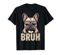 French Bulldog Bruh Funny Dog Lover Vintage Puppy Camiseta