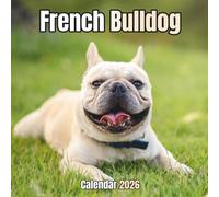 French Bulldog Calendar 2026: 14-Month Organizer from Nov 2025 to Dec 2026 | Perfect for Home, Office, School & Family Scheduling, For Men , Women , Girls , Boys