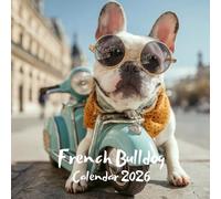 French Bulldog Calendar 2026: Cute Frenchie Dog Photography • Monthly Planner with Notes • Perfect Gift for French Bulldog Lovers
