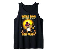 French Bulldog Dabbing Dog Will Dab for Candy Halloween Camiseta sin Mangas