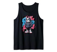 French Bulldog Dog Pug Puppy Black Frenchie Camiseta sin Mangas