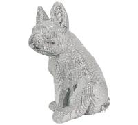 French Bulldog Figurine - 4.33 Inches Home Decor for Garden, Portable with Decorative Function, Bulldog Ornament for Living Room, Study, Wine Cabinet, Desk, Table, Shelf, Indoor Outdoor Display