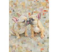 French Bulldog Friends Composition Notebook Wide Ruled 80 Pages